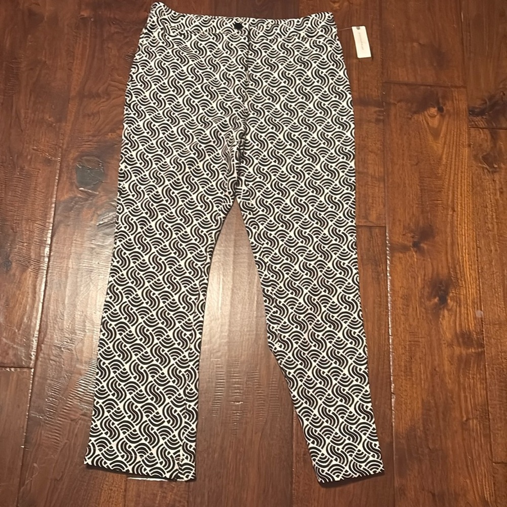 NWT 12 Black and White Maeve by Anthropologie